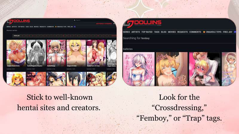 A Beginner’s Guide to Crossdressing Hentai