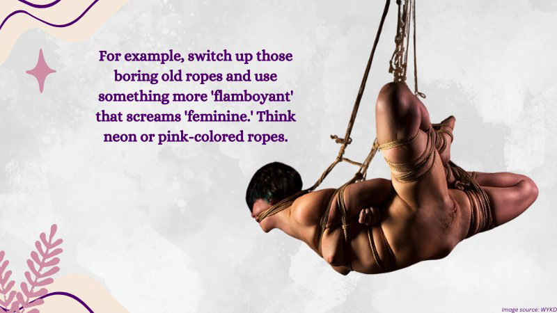 How to Explore Crossdresser Bondage Safely and Sensually