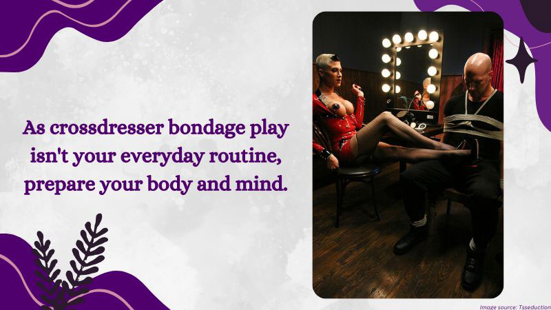 How to Explore Crossdresser Bondage Safely and Sensually